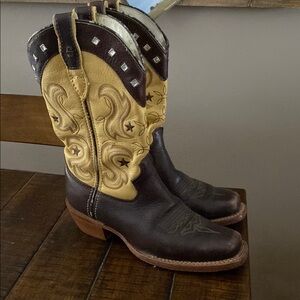 Ariat Two-Tone Western Cowboy Boots